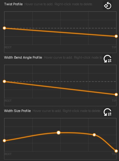 Groom profile settings panel.